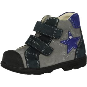   32-es SZAMOS szupinált cipő fiúknak - kék-szürke csillagos