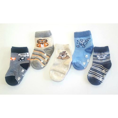 5 pár babazokni fiúknak