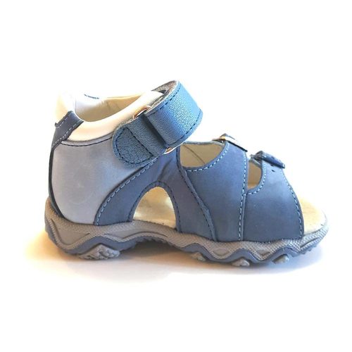 19-30 LINEA bokafogó szandál fiúknak - kék (minta nélküli)