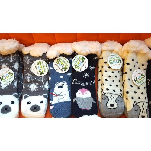 Pingvines meleg téli gyerek zokni 